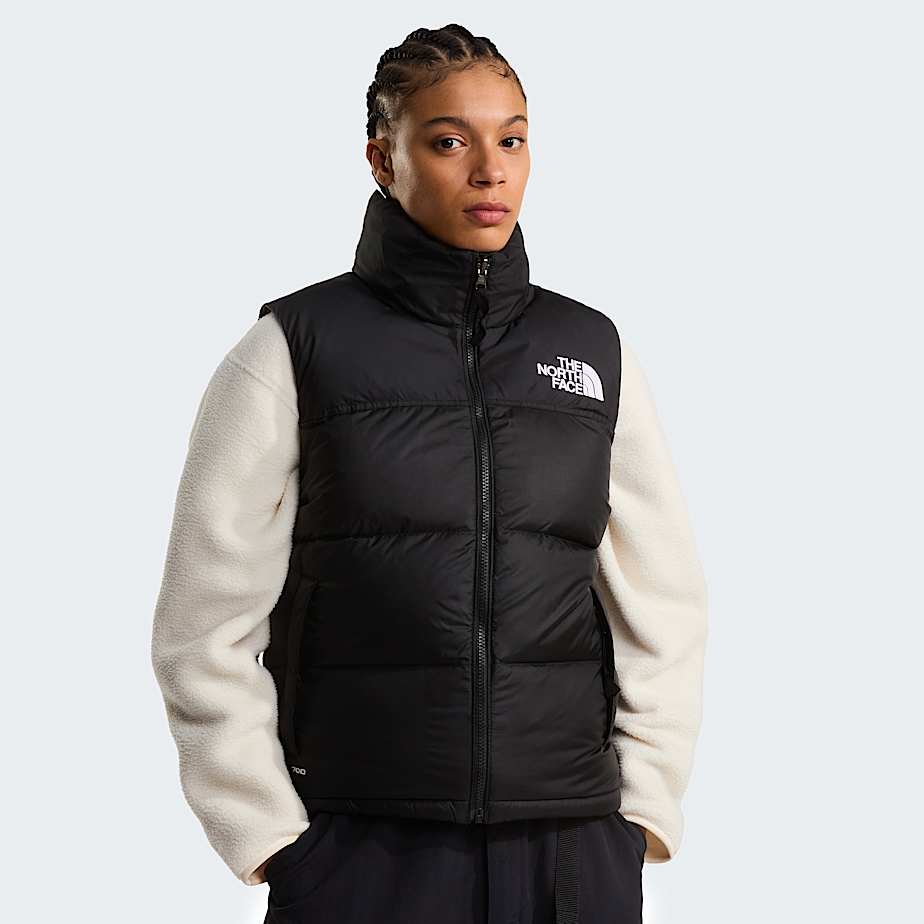 The North Face Women’s 1996 Retro Nuptse Down Gilet Tnf Black-recycled Down