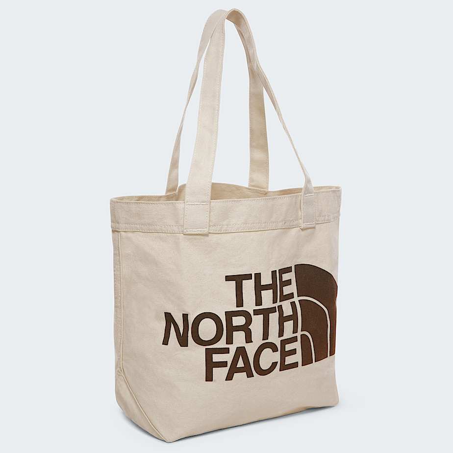The North Face Baumwolltragetasche Weimaraner Brown Large Logo Print Größe Einheitsgröße male