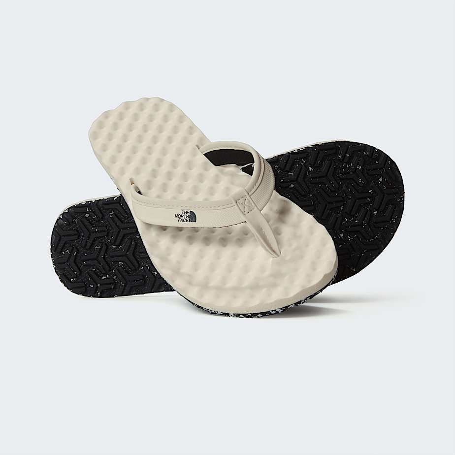 The North Face Women’s Base Camp Mini Ii Flip-flops Gardenia White-tnf Black