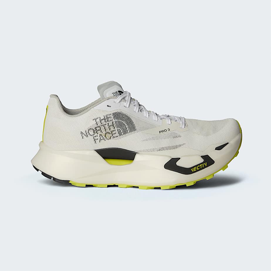 The North Face Summit Vectiv™ Pro 3 Trail Running Shoes White Ash-sulphur Spring Green