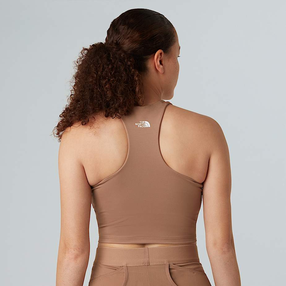 The North Face Refina Longline Bh Für Damen Latte 