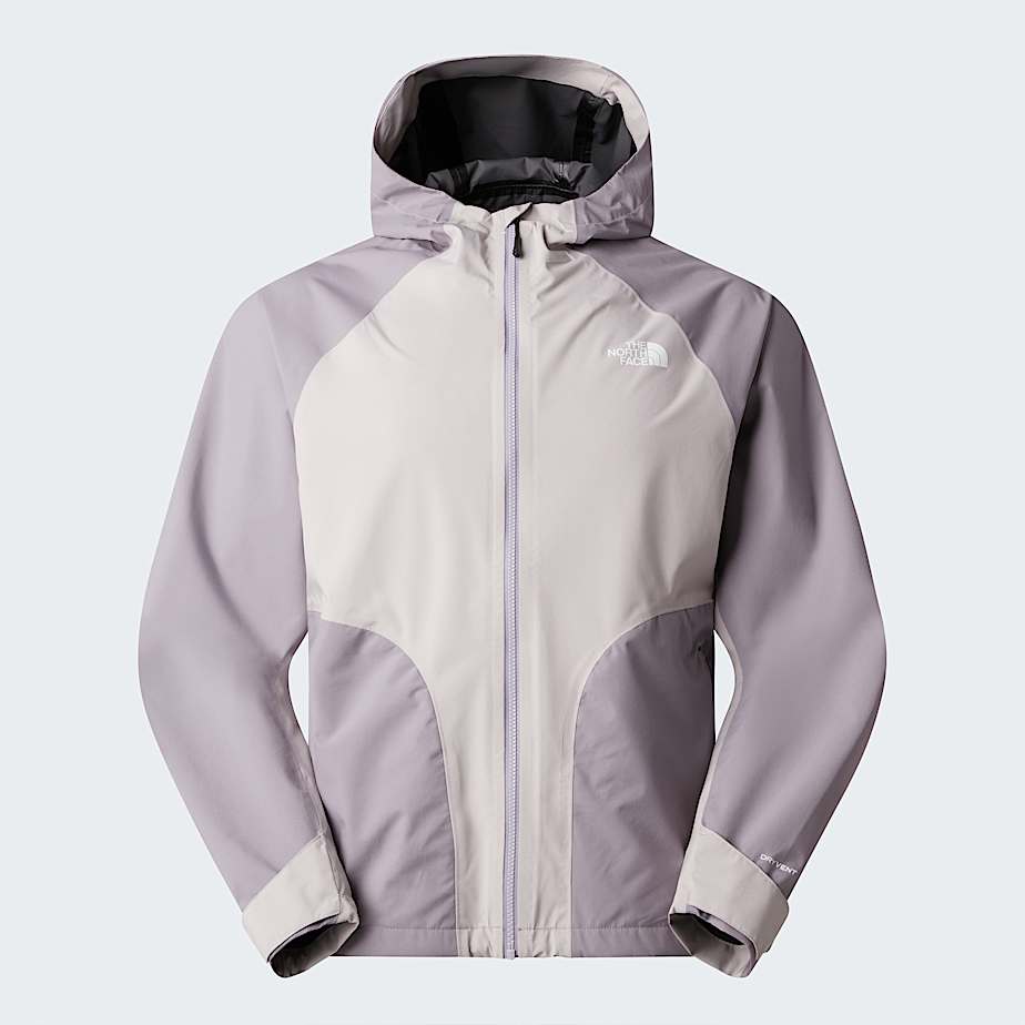 The North Face Unisex Nse Rain Jacket Ashes Of Roses Grey-transcendent Grey