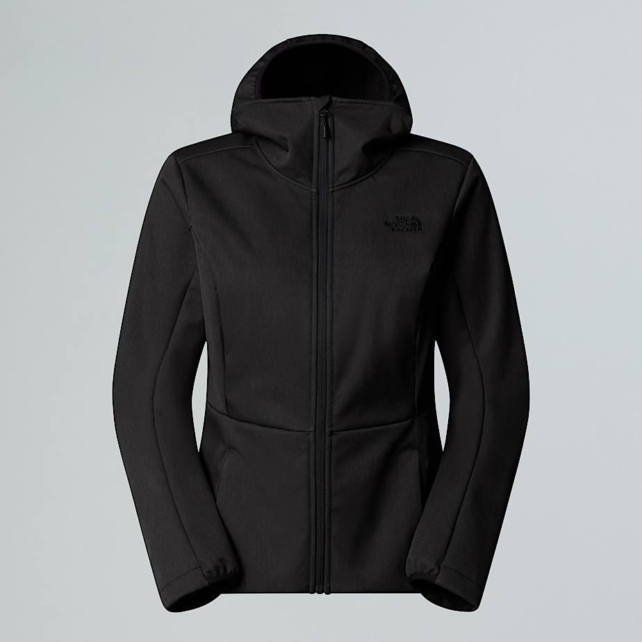 The North Face Women's Quest Highloft Softshell Jacket Tnf Black Heather
