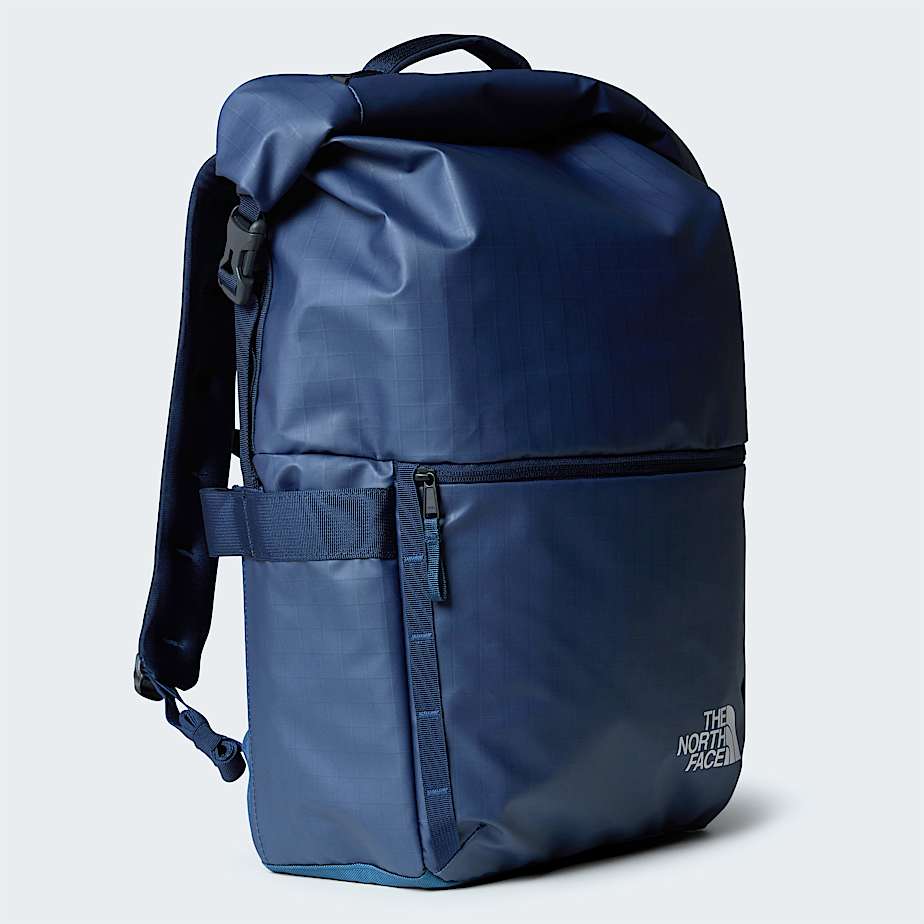 The North Face Base Camp Voyager Rolltop Bag Shady Blue-summit Navy One