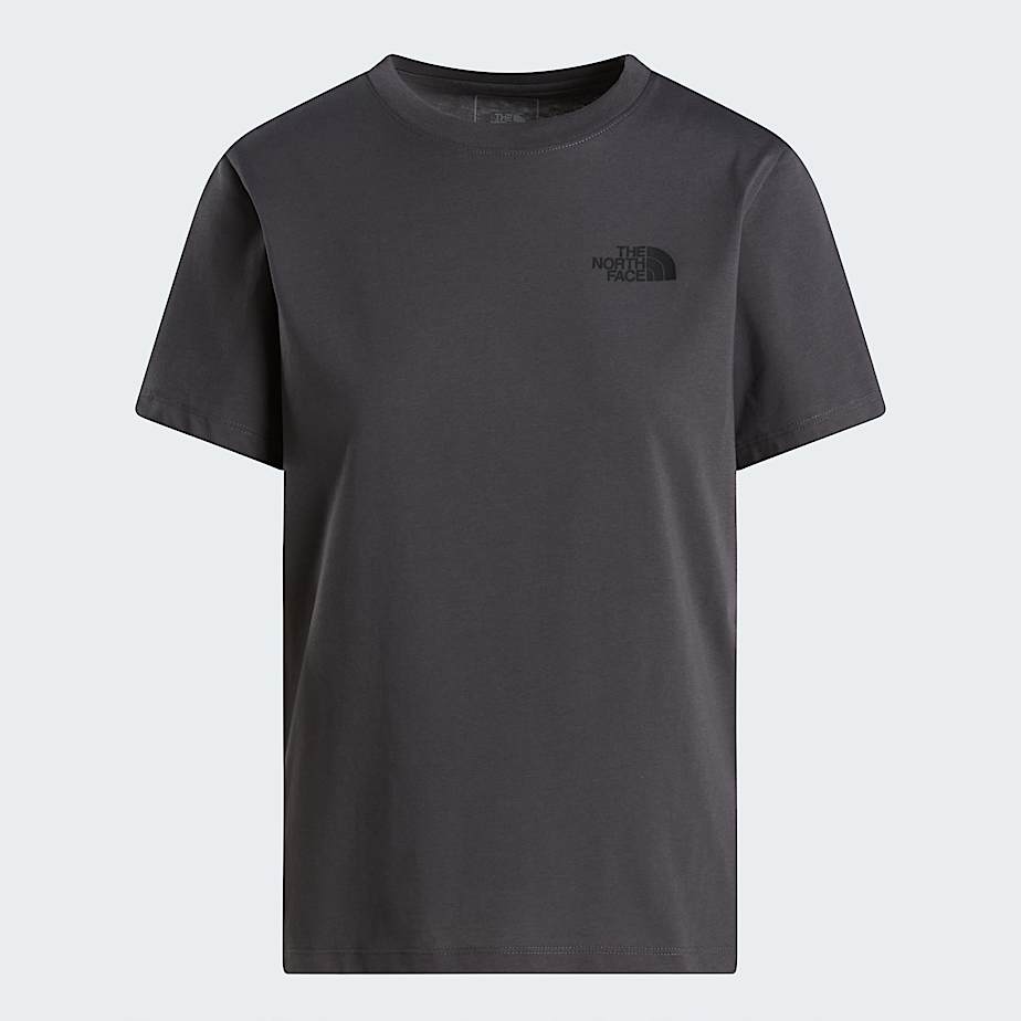 The North Face Women's Vertical Tnf T-shirt Anthracite Grey