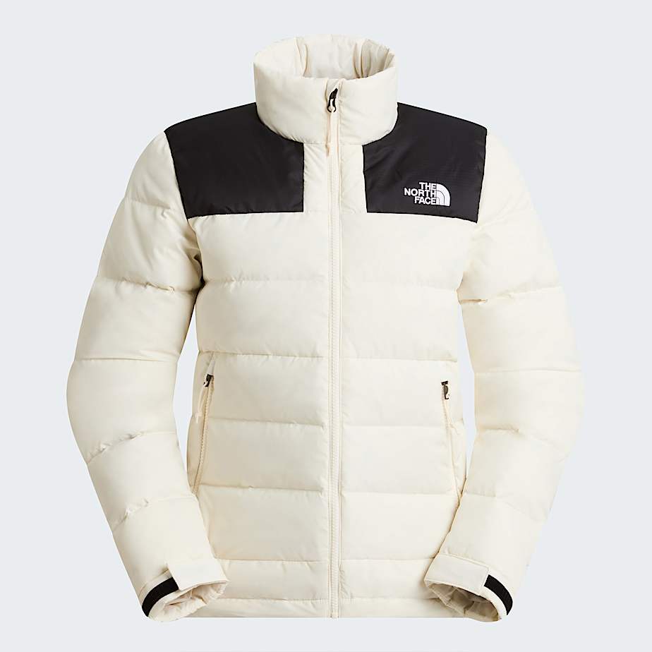 The North Face Women's Massif Jacket White Dune-tnf Black