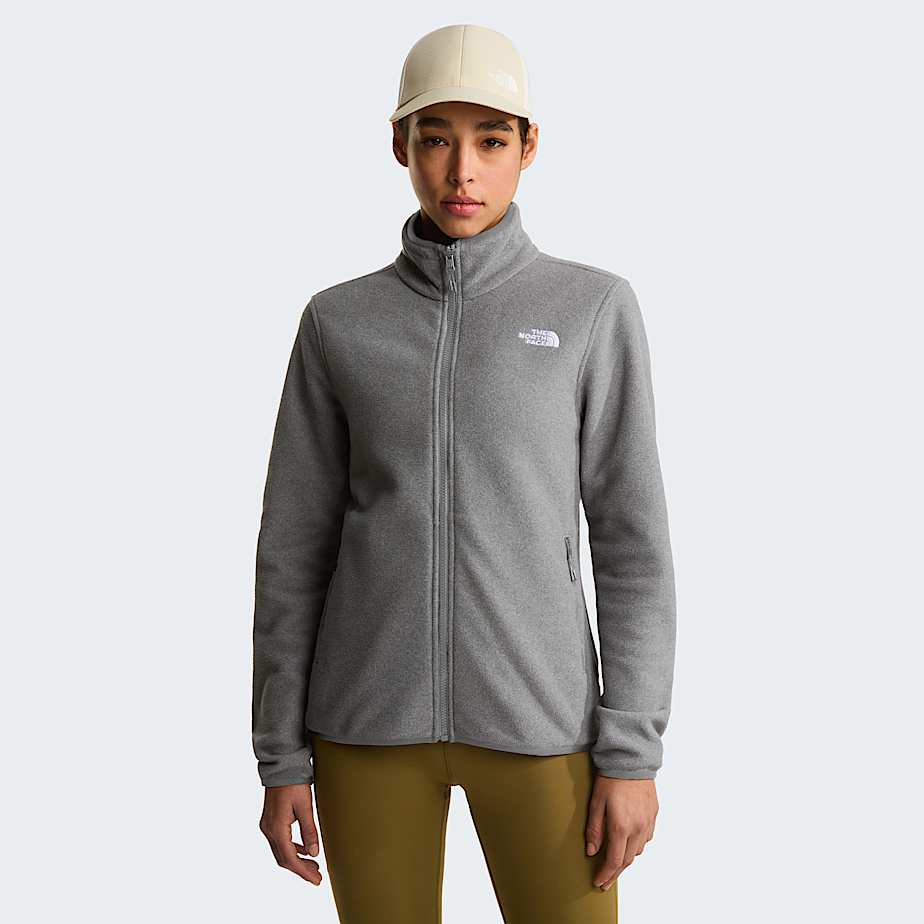 The North Face Women's Glacier Fleece Tnf Mid Grey Heather