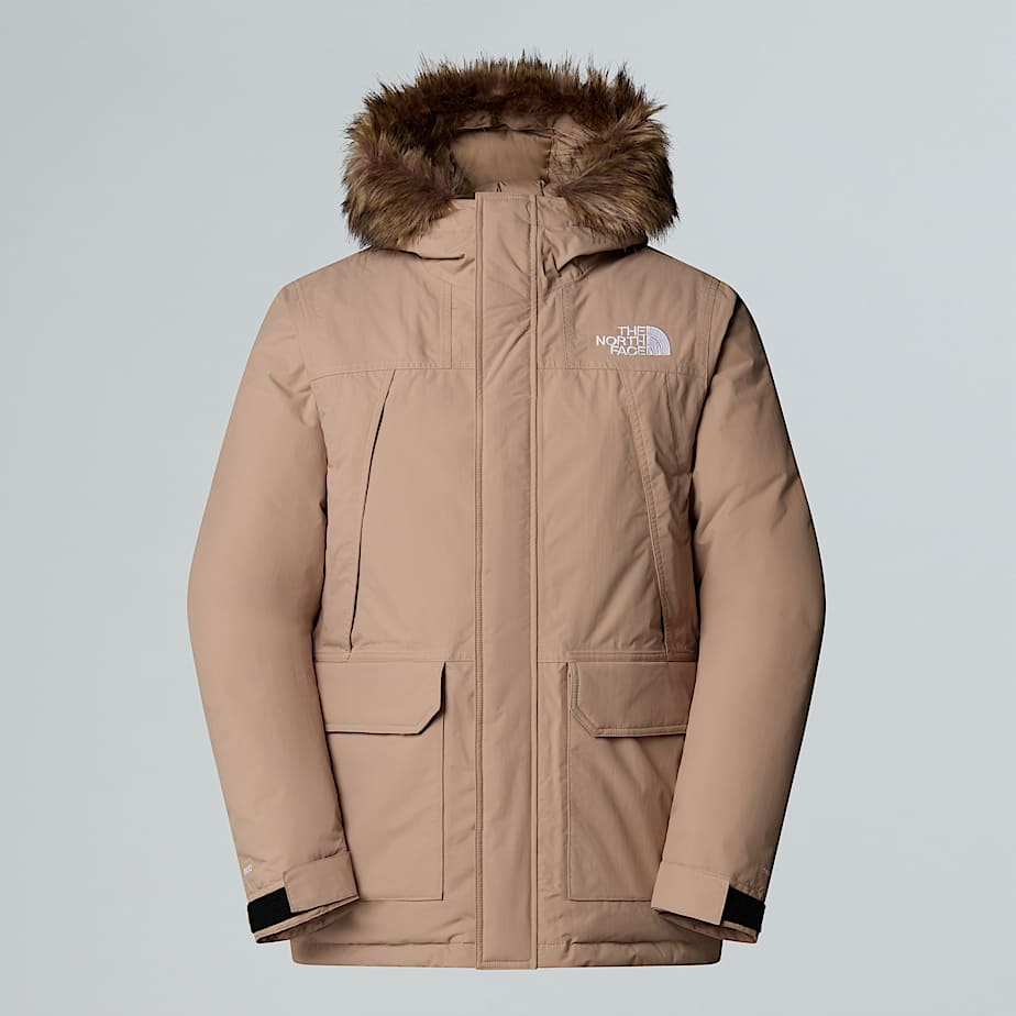 The North Face Mcmurdo Parka Für Herren Mushroom Grey 