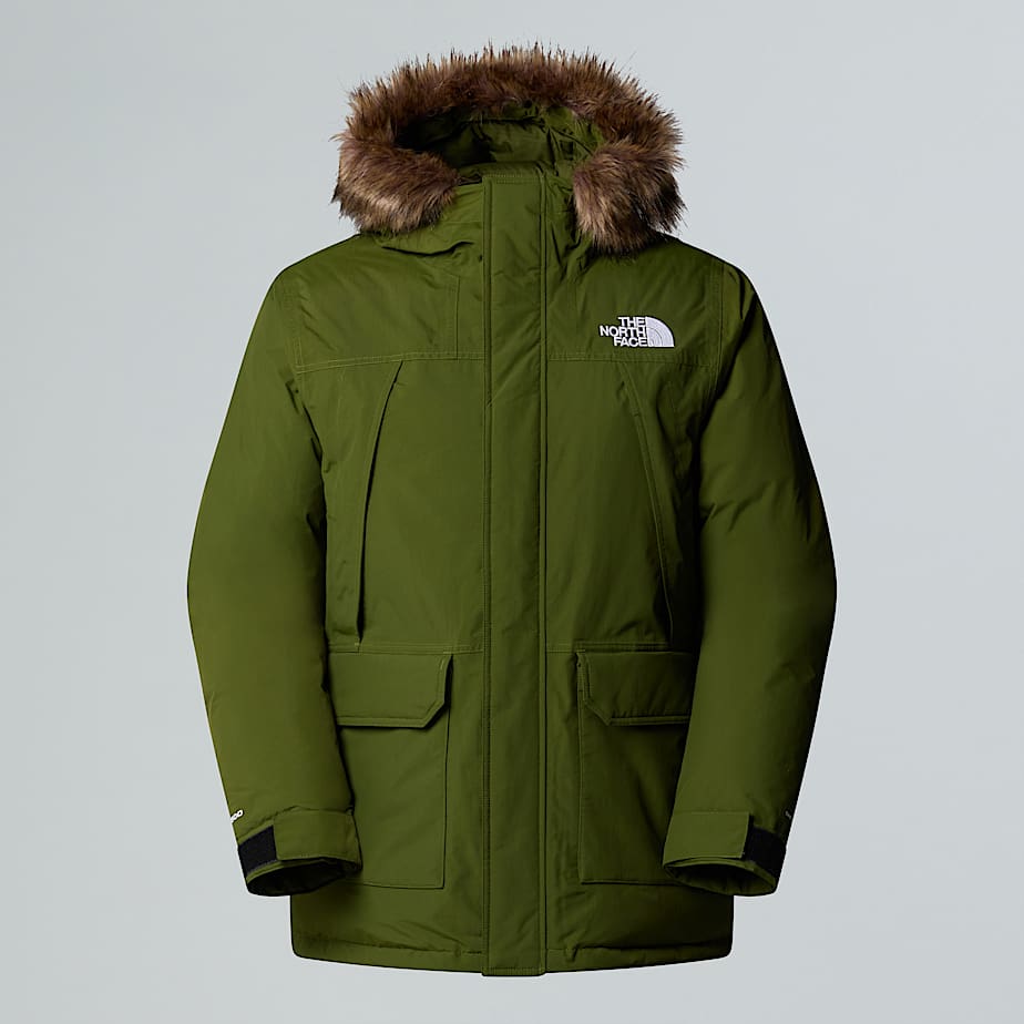 The North Face Mcmurdo Parka Für Herren Woodland Green 