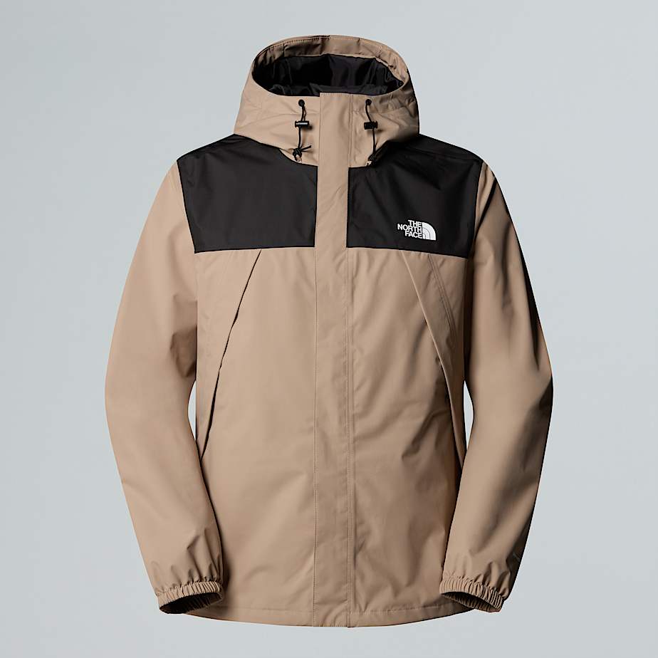 The North Face Antora Jacke Für Herren Mushroom Grey-tnf Black 