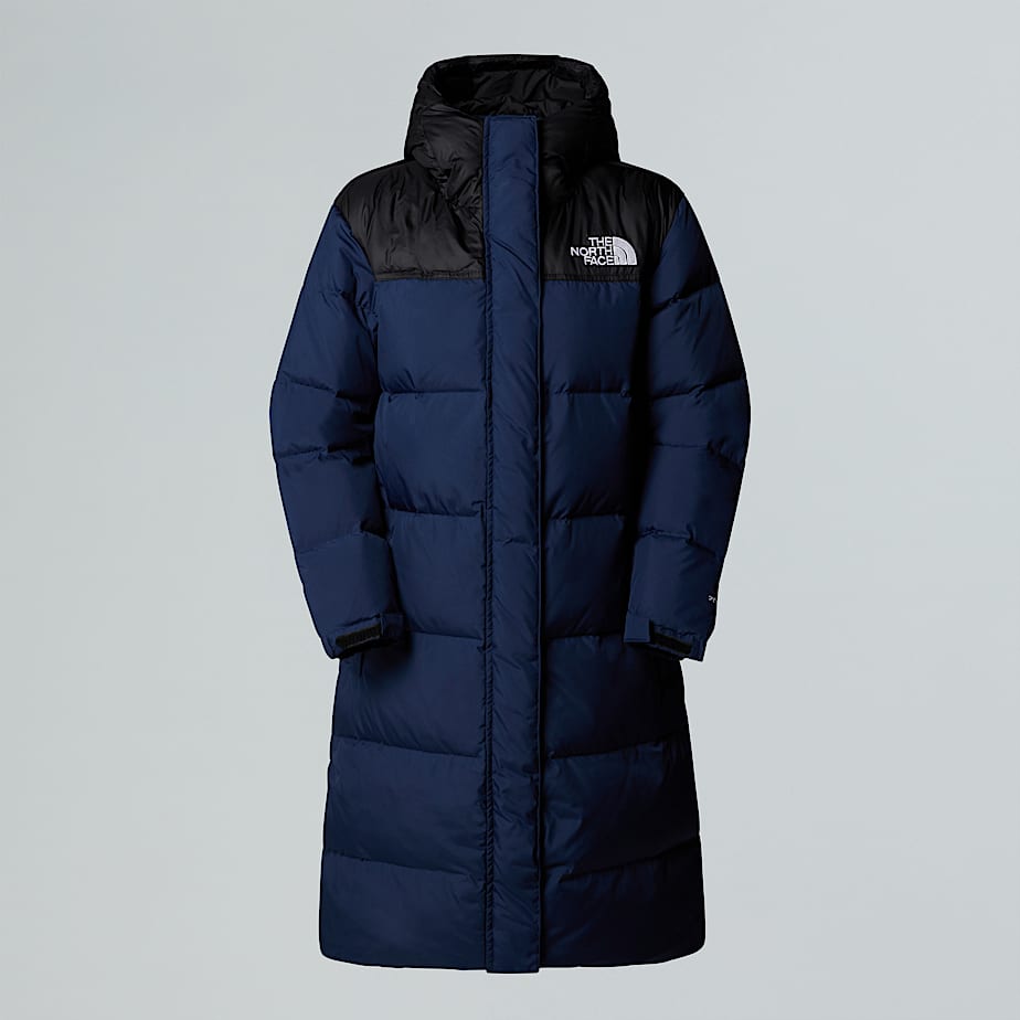 The North Face Parka Nuptse Para Mujer Summit Navy-tnf Black 
