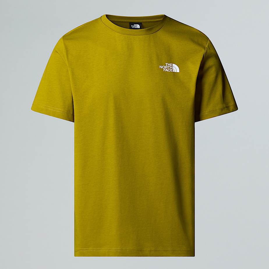 The North Face Nse Box T-shirt Für Herren Deep Dijon-woodland Green 