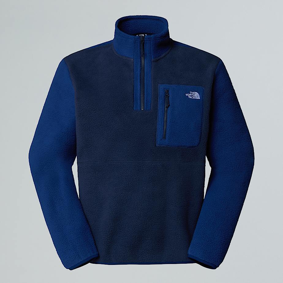The North Face Yumiori Fleecejacke Mit 1/4-langem Rv Für Herren Summit Navy-estate Blue-summit Navy 