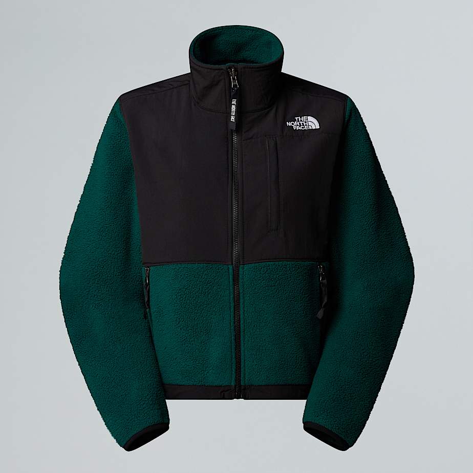 The North Face Women's Retro Denali Jacket Hunter Green-tnf Black