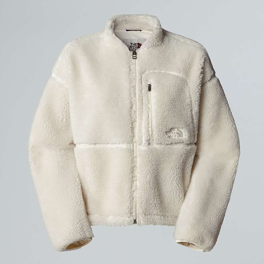 The North Face Women's Extreme Pile Jacket White Dune