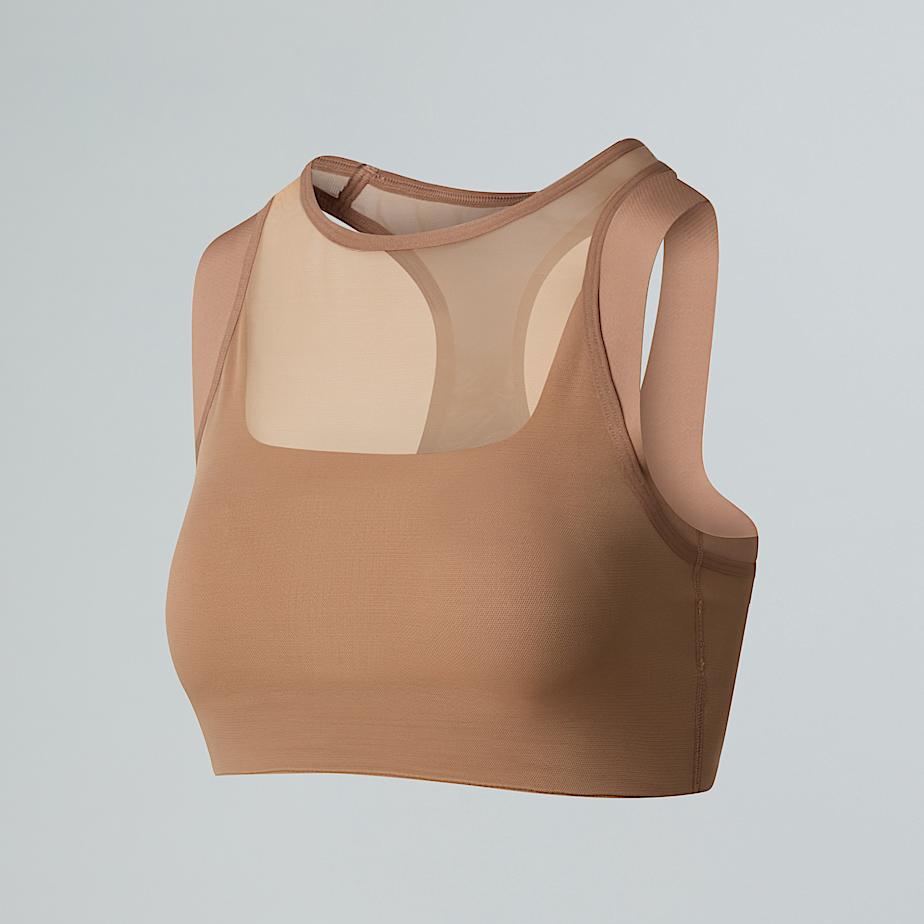 The North Face Womenâ€™s Refina Double-layer Bra Latte