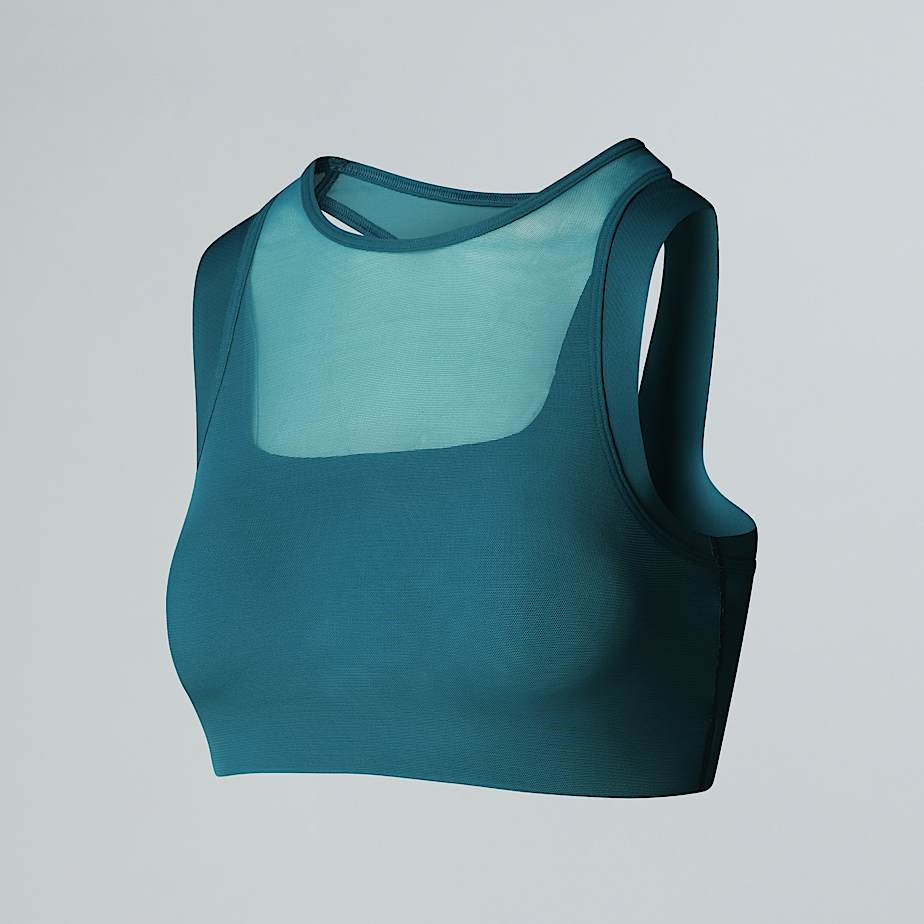 The North Face Sujetador Deportivo De Doble Capa Refina Para Mujer Space 