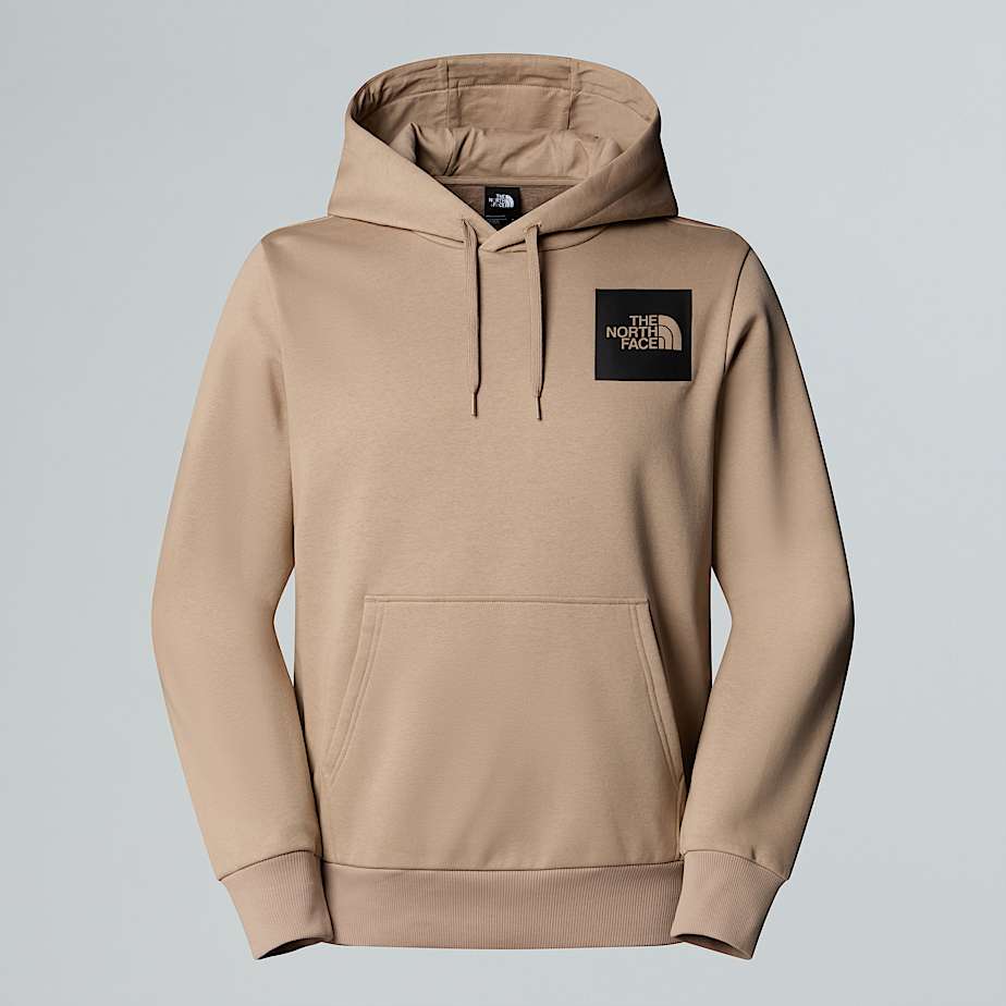 The North Face Menâ€™s Fine Hoodie Mushroom Grey
