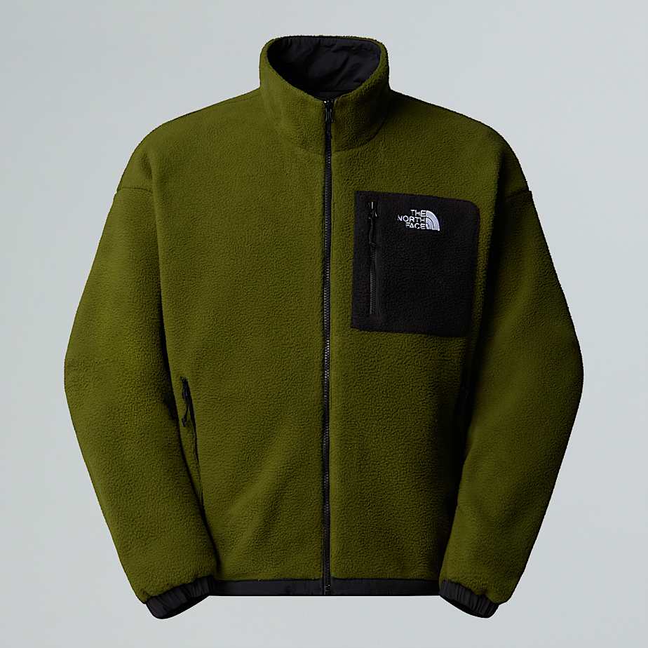 The North Face Chaqueta Polar Reversible Yumiori Para Hombre Tnf Black-woodland Green 