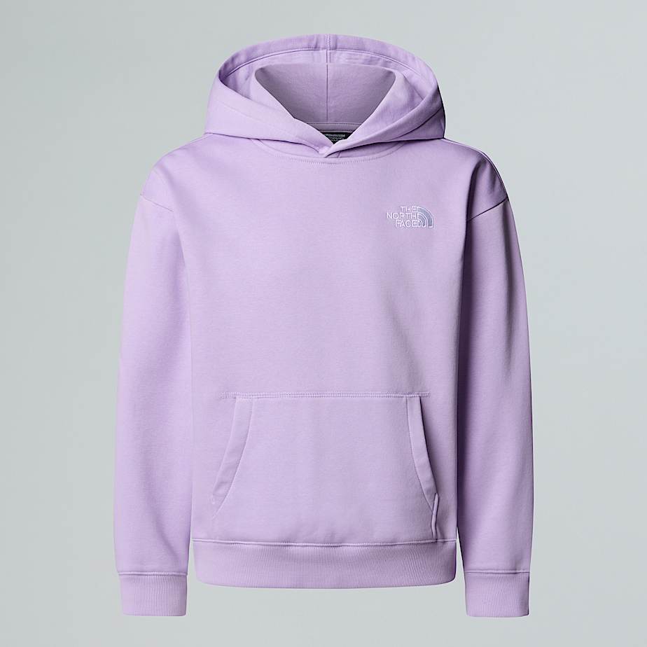 The North Face Sudadera Holgada Con Capucha Essential Para Jóvenes Lite Lilac 