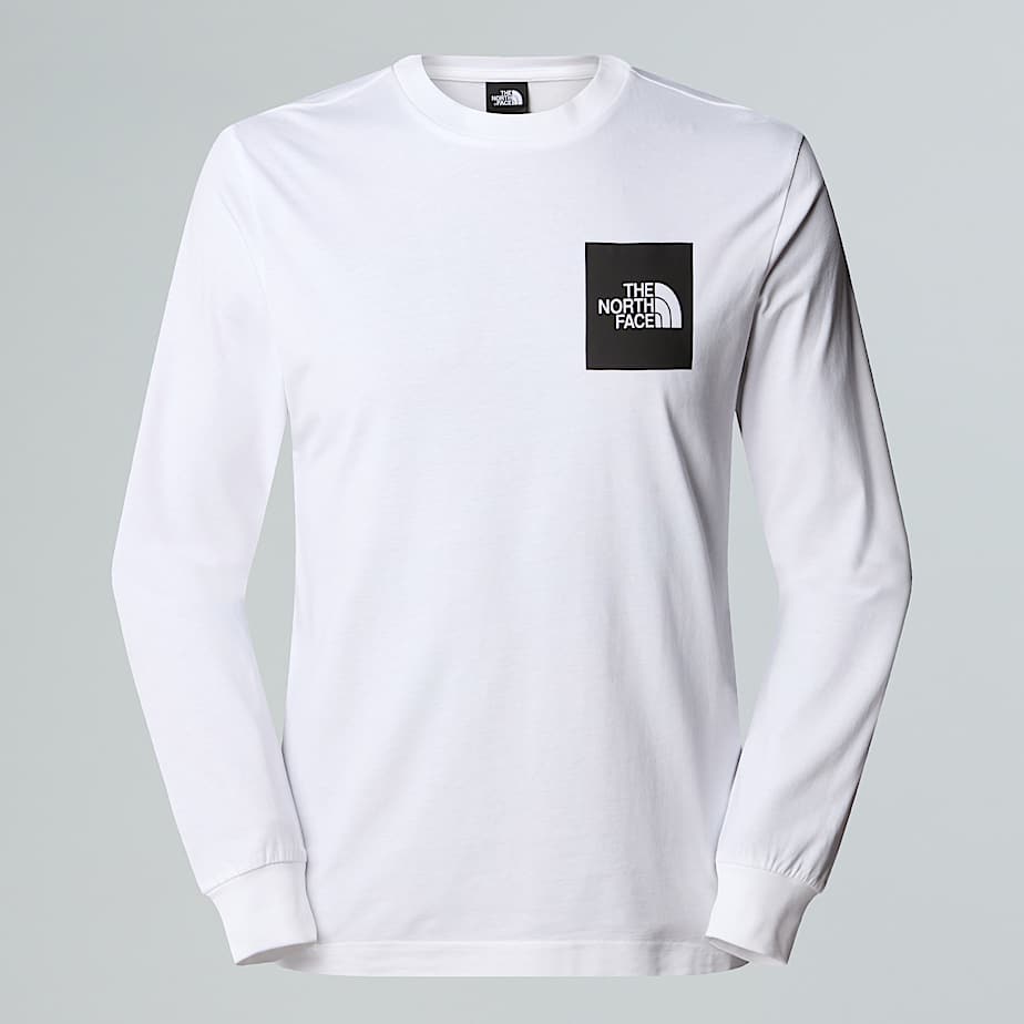 The North Face Camiseta De Manga Larga Fine Para Hombre Tnf White 