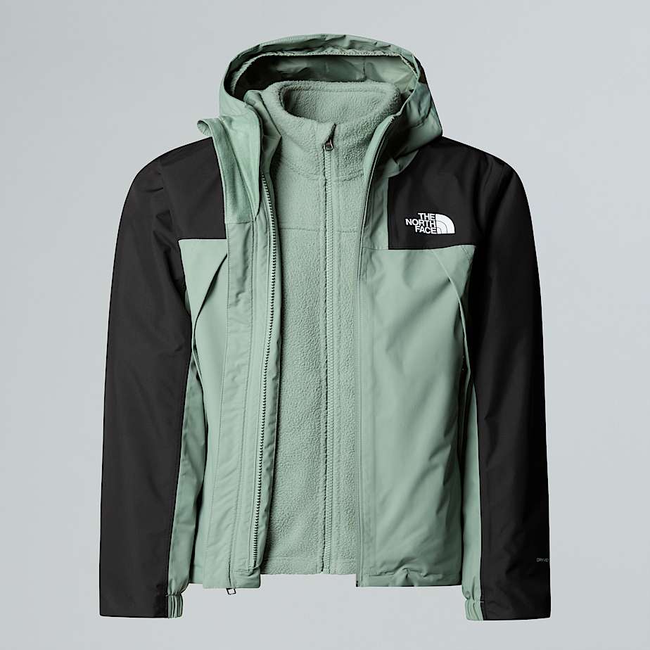 The North Face Teens' Antora Triclimate 3-in-1 Jacket Slate Moss