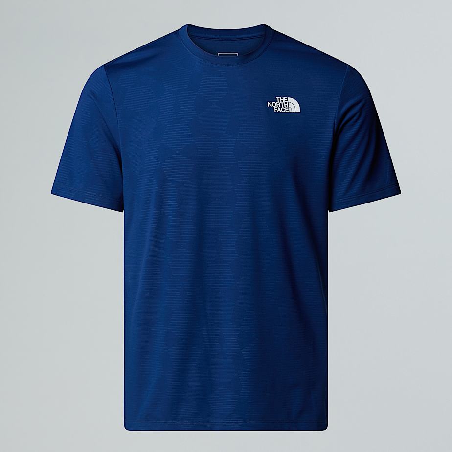 The North Face Camiseta Estampada En Relieve 24/7 Para Hombre Estate Blue Tent Model Print 