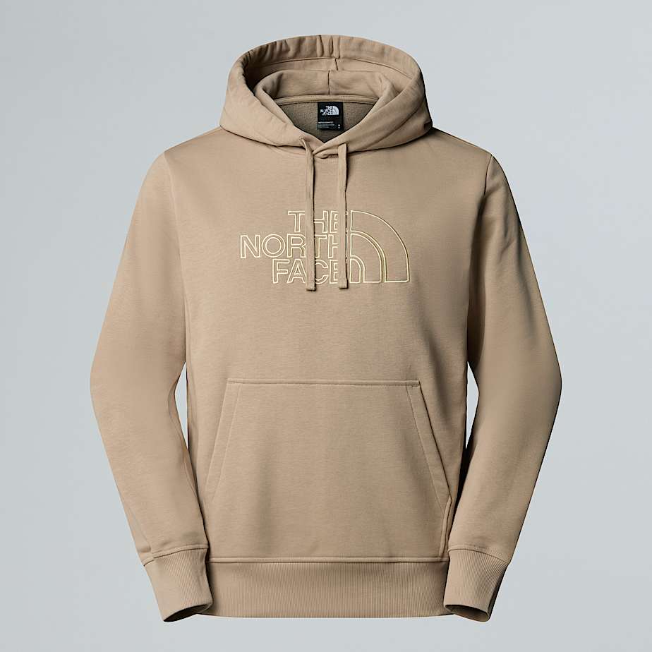 The North Face Sudadera Con Capucha Ligera Drew Peak Para Hombre Mushroom Grey-gravel 