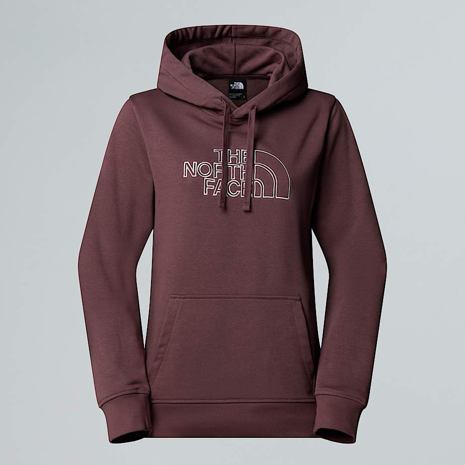 The North Face Womenâ€™s Drew Peak Light Hoodie Tawny Quartz-high Rise Grey