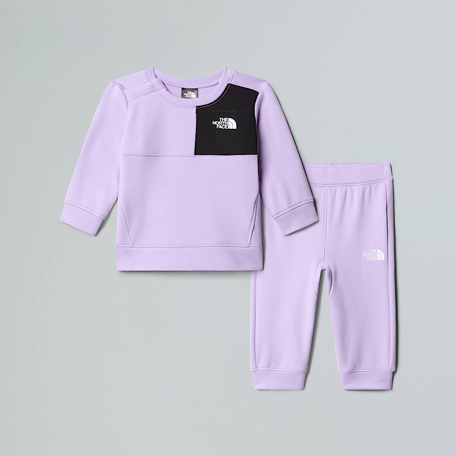 The North Face Baby Tnf Performance Fleece Two-piece Set Lite Lilac- 0