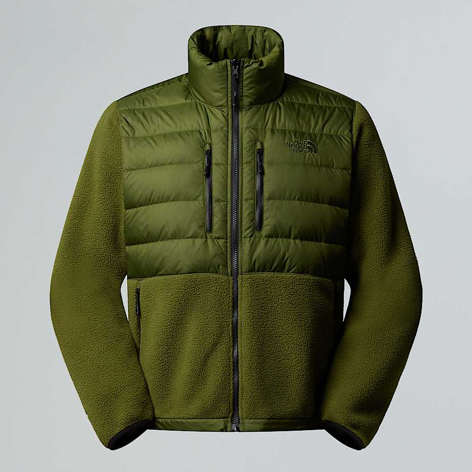 The North Face Rmst Denali Tek Hybridjacke Für Herren Woodland Green 