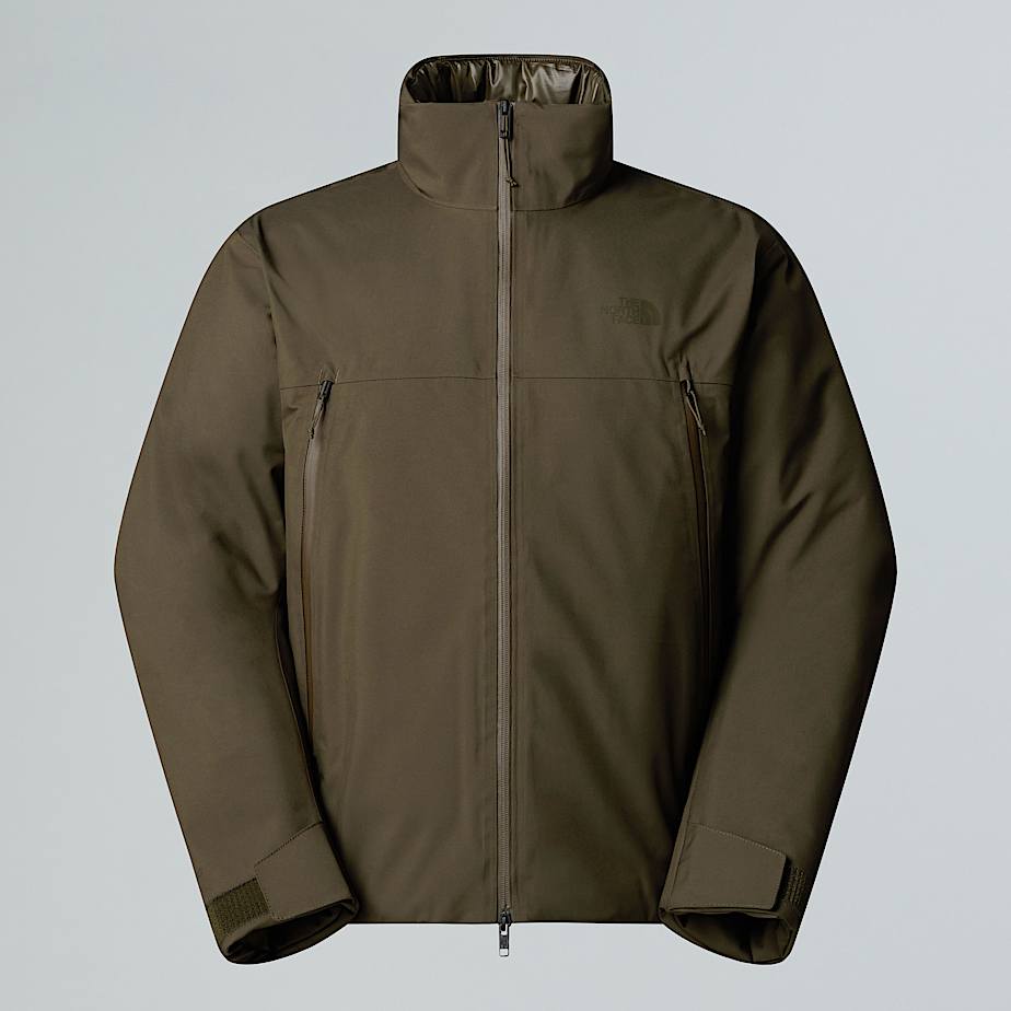 The North Face Men's Mountain Range Down Jacket New Taupe Green
