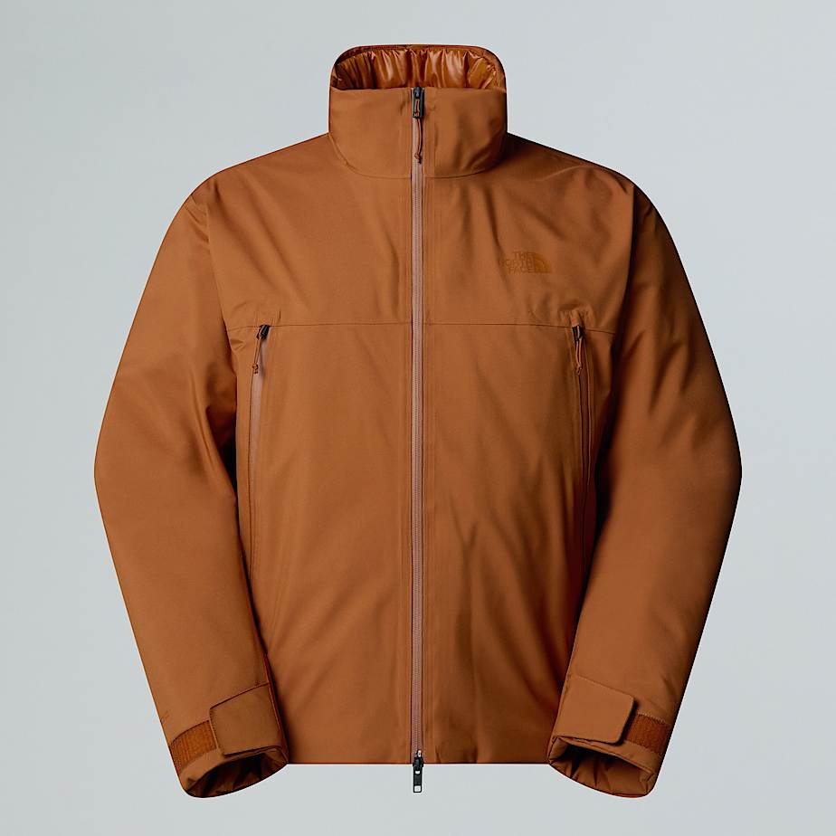 The North Face Men's Mountain Range Down Jacket Burnt Umber
