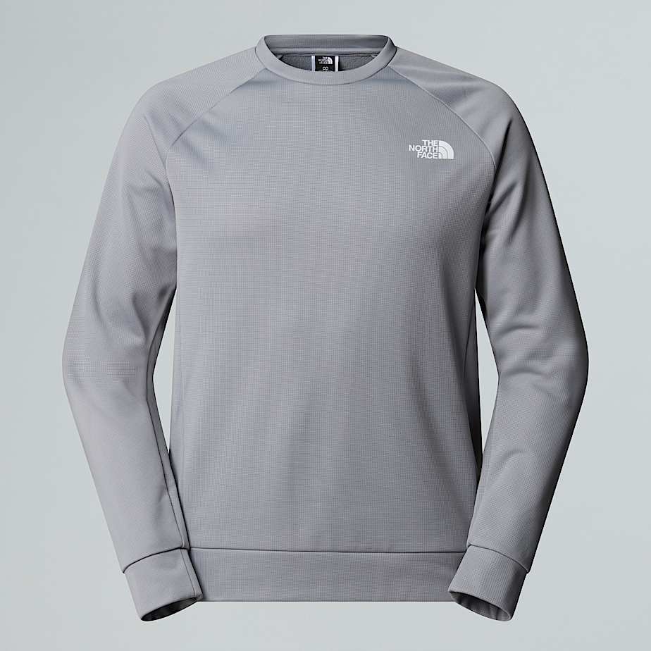 The North Face Sudadera Reaxion 2.0 Para Hombre Monument Grey Dark Heather 