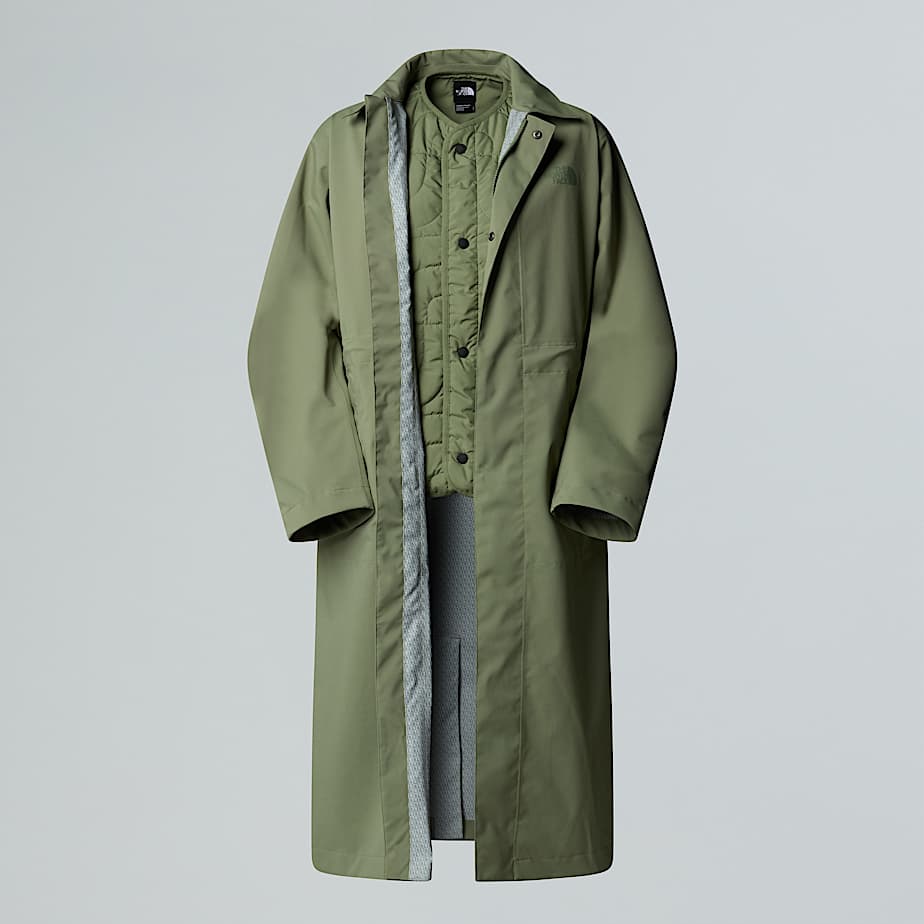 The North Face Women's City Triclimate Parka Bark Mist