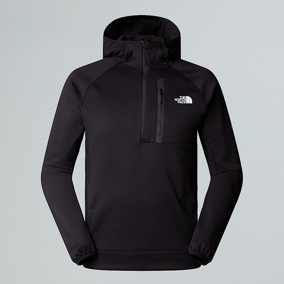 The North Face Mountain Athletics Fleece-kapuzenjacke Mit 1/4-langem Rv Für Herren Tnf Black 