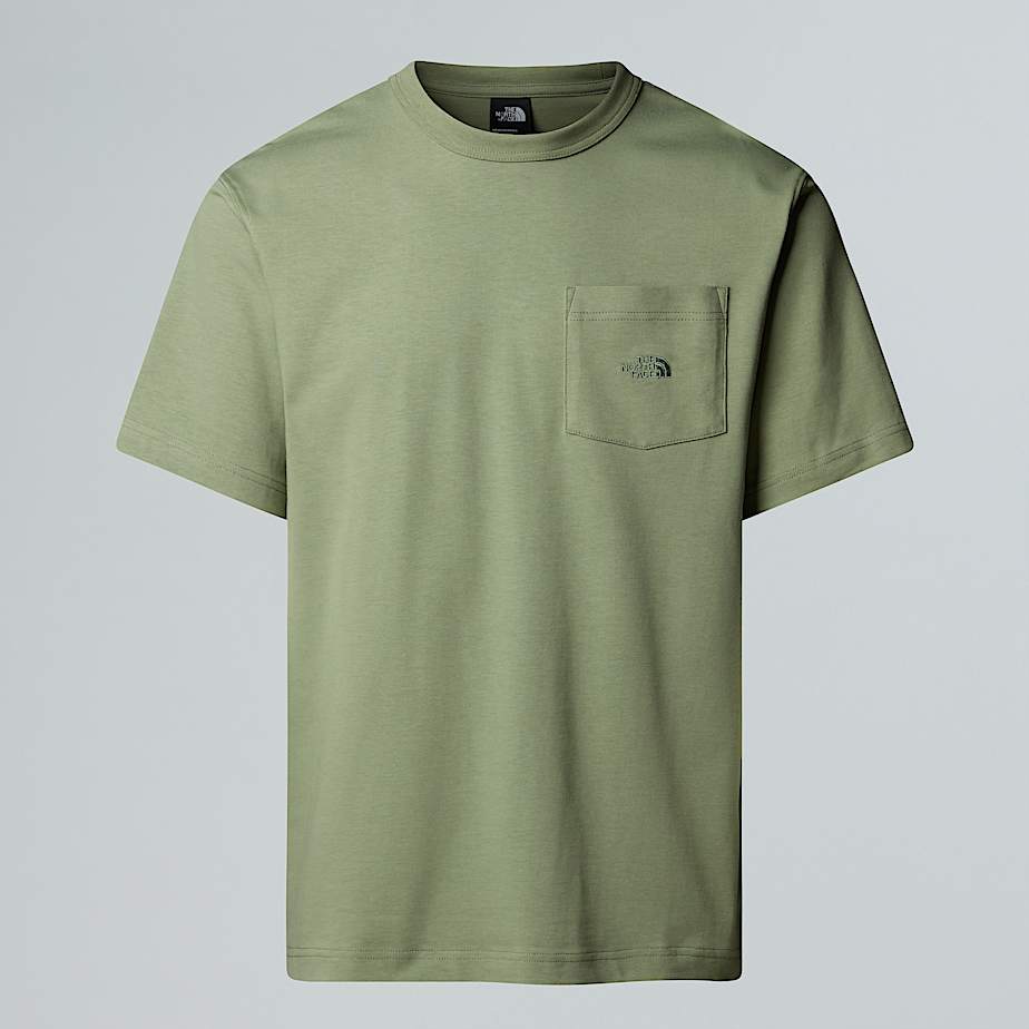 The North Face Camiseta Holgada Con Bolsillo Dome Para Hombre Bark Mist 