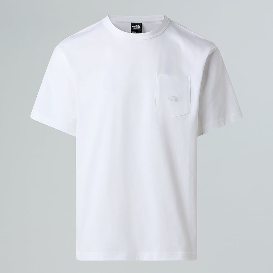 The North Face Camiseta Holgada Con Bolsillo Dome Para Hombre Tnf White 