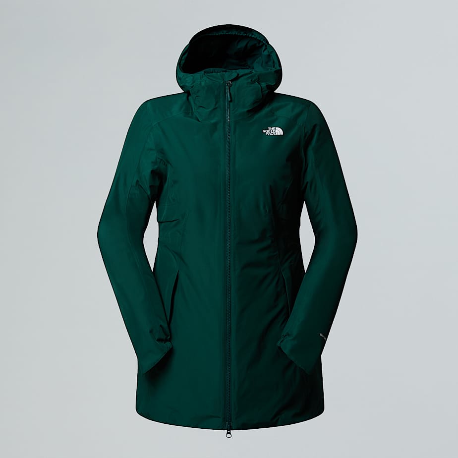 The North Face Hikesteller Isolierter Parka Für Damen Hunter Green 
