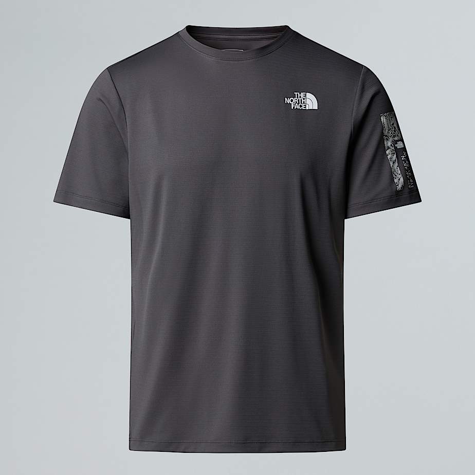The North Face 24/7 T-shirt Mit Grafik Für Herren Anthracite Grey 