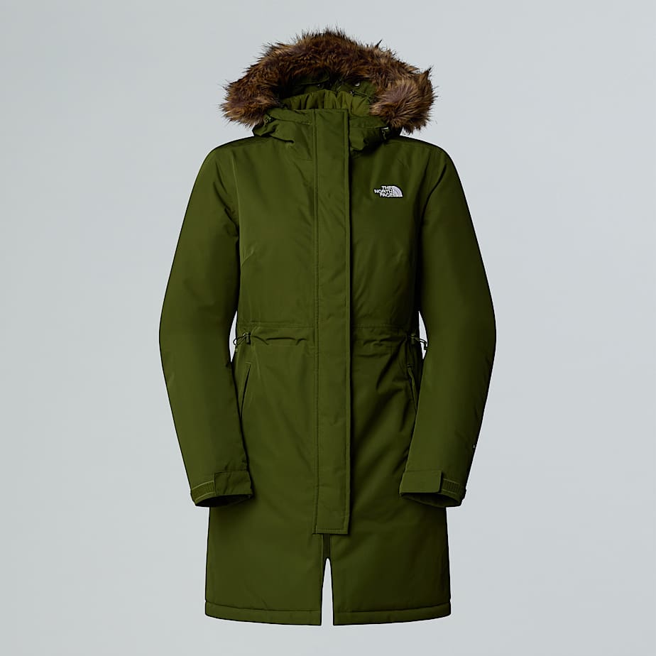 The North Face Zaneck Parka Für Damen Woodland Green 