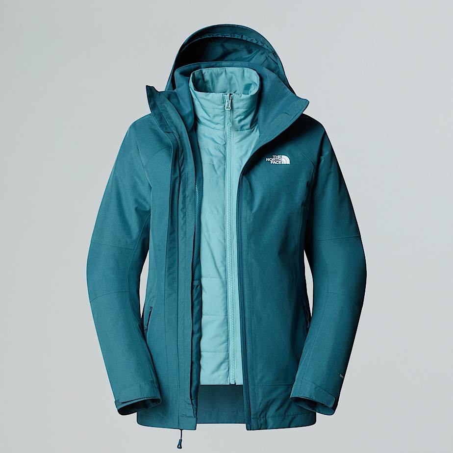 The North Face Inlux Triclimate Jacke Für Damen Space Dark Heather-blue Eclipse 