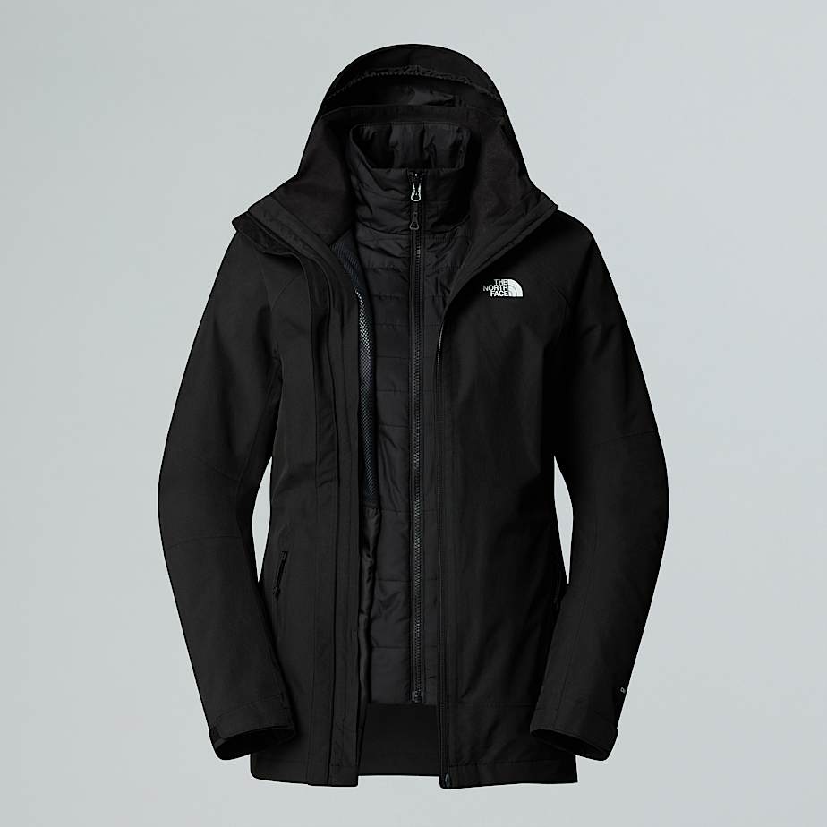 The North Face Inlux Triclimate Jacke Für Damen Tnf Black Heather-tnf Black 