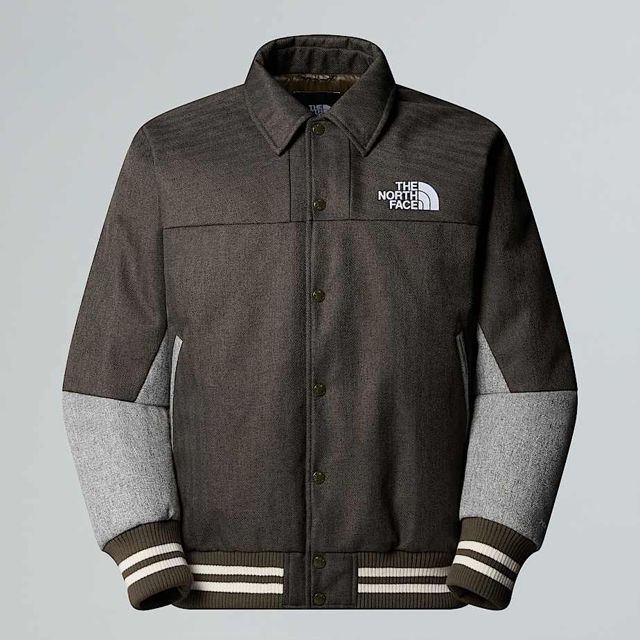 The North Face Daunenjacke Varsity Für Herren New Taupe Green-white Dune 