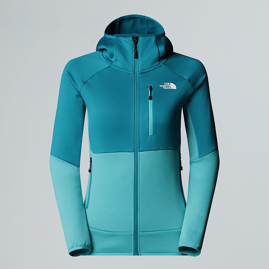 The North Face Forro Polar Con Cremallera Integral Meteora Para Mujer Galactic Blue-deep Teal 