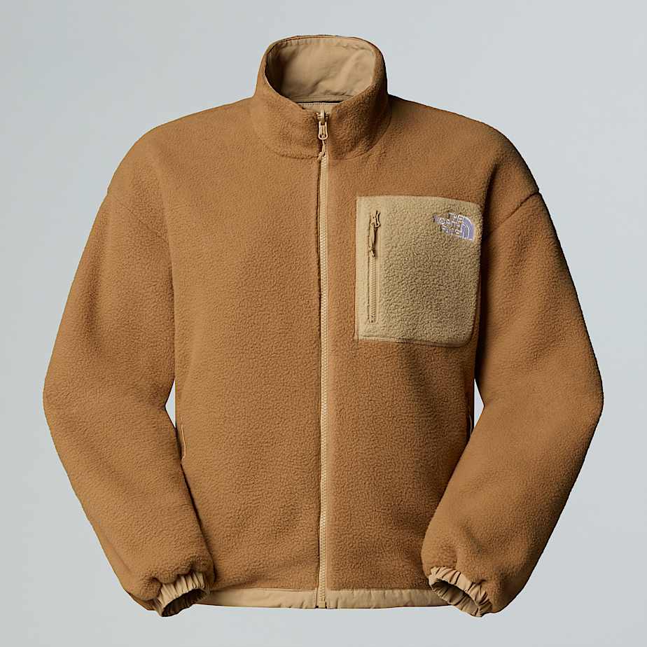 The North Face Women's Yumiori Reversible Fleece Jacket Khaki Stone-utility Brown