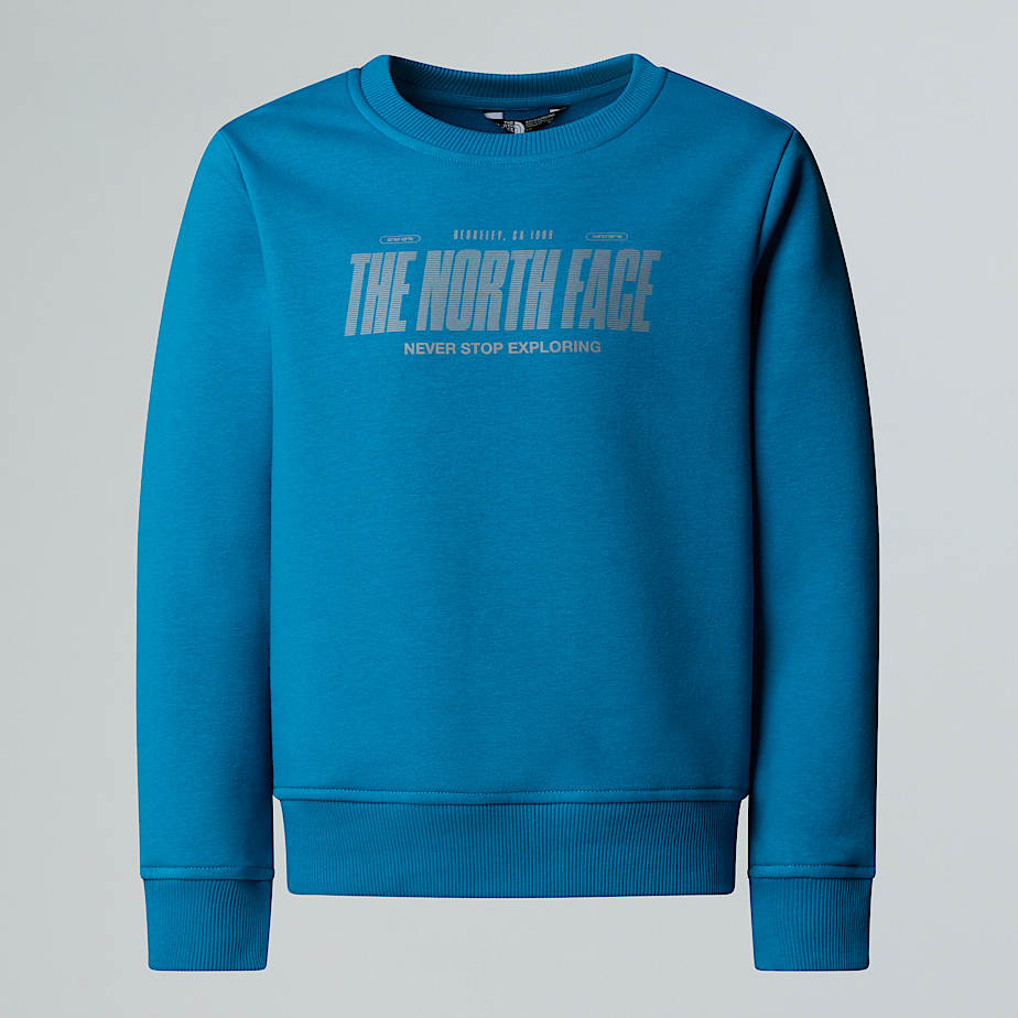 The North Face Sudadera Holgada Con Logotipo Reflectante Para Niño Dusk Blue 