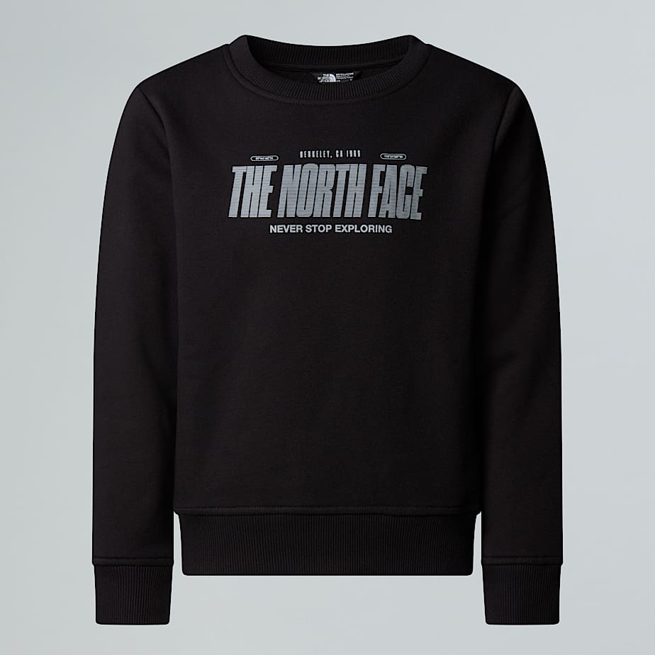 The North Face Sudadera Holgada Con Logotipo Reflectante Para Niño Tnf Black 