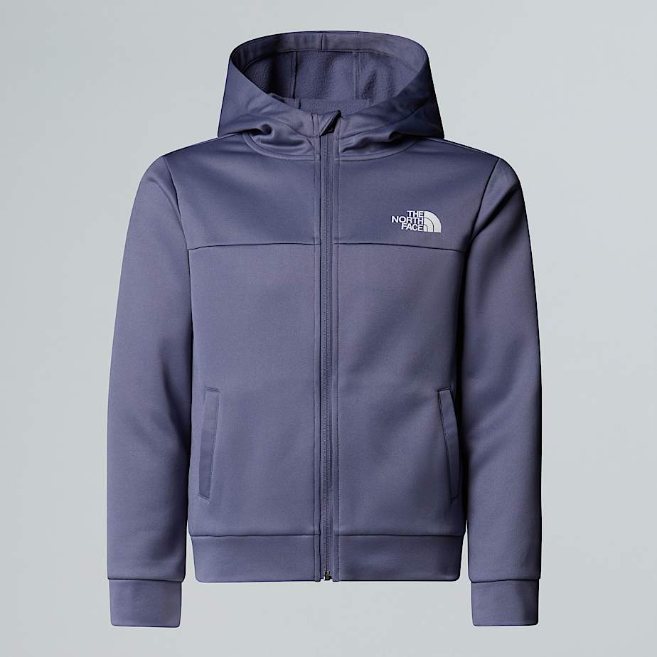 The North Face Reaxion Kapuzenpulli Mit Durchgehendem Rv Für Jugendliche Twilight Galaxy 