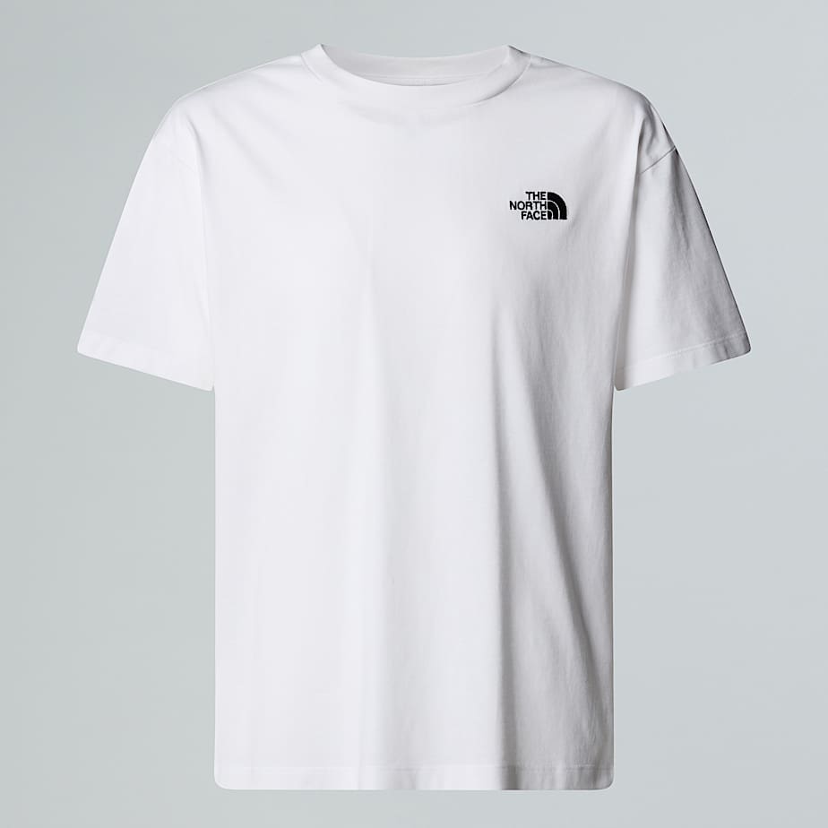 The North Face Camiseta Holgada Essential Para Jóvenes Tnf White 